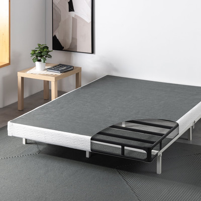 Beds Frames Smart Box Spring Quick Assembly Mattress Foundation Queen 5'' Metal
