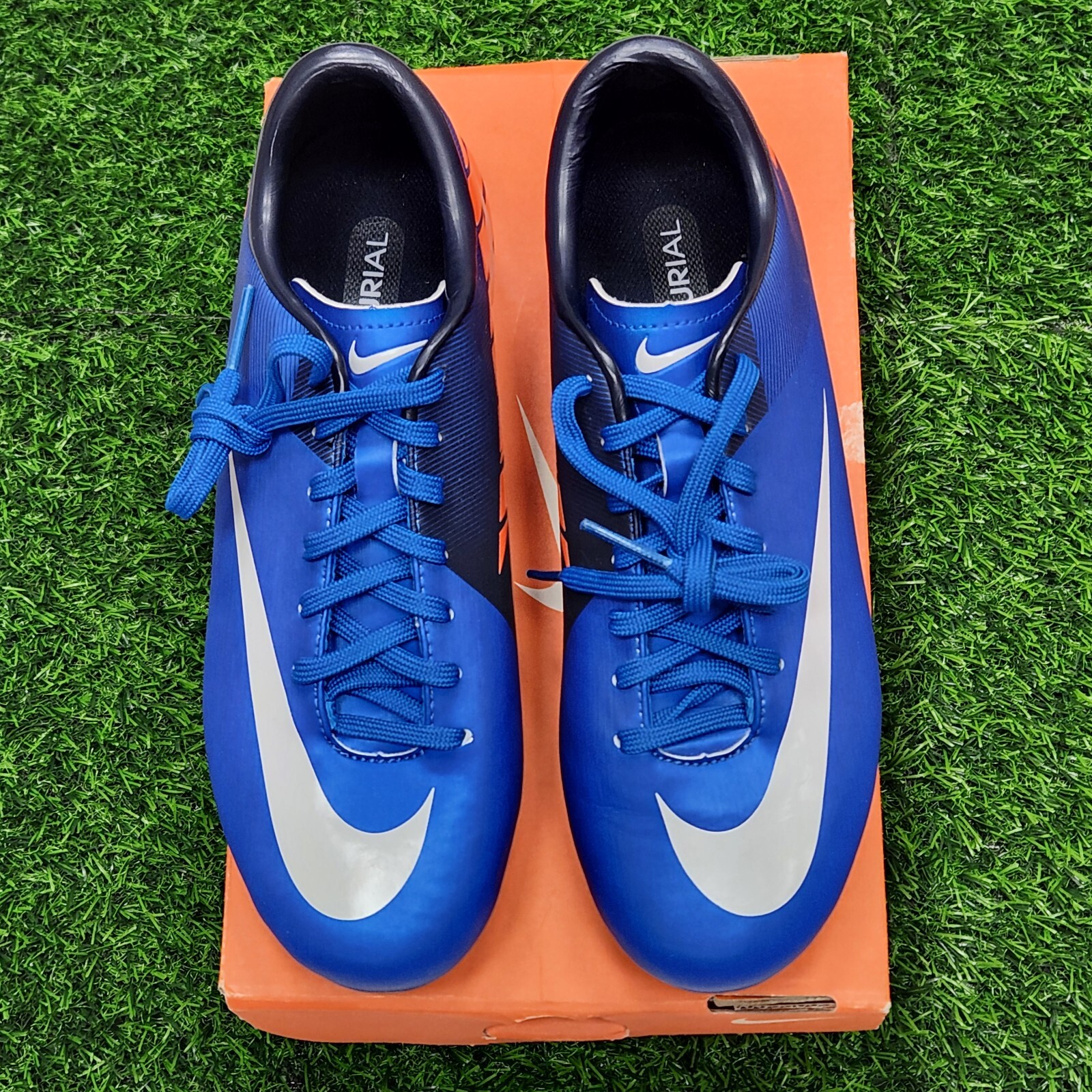 Nike Mercurial サッカーシューズ 青/オレンジ NIKE ナイキ メンズ マーキュリアル ヴェイパー14 サッカー