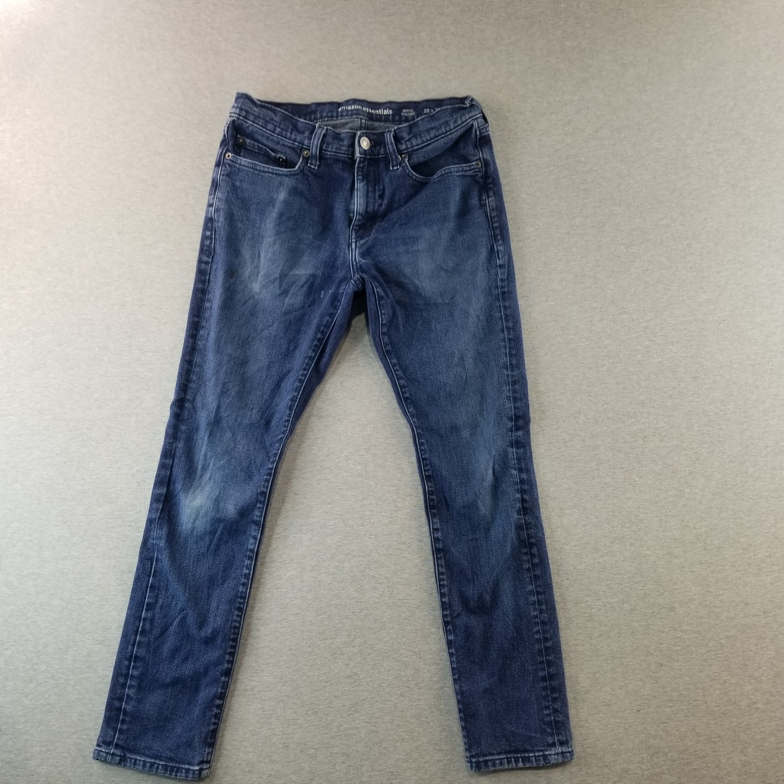 Amazon Essential Jeans Men's Sz 29x29 VTG Skinny DarkWash Normcore NiceQuality