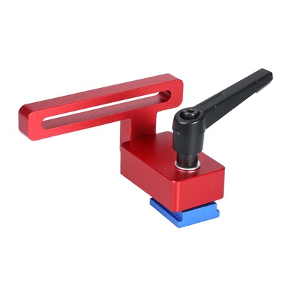 30 Chute Aluminum alloy T-tracks Woodworking Miter Track Stop Chute Stopper L5N4