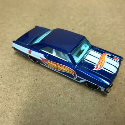 Blue '66 Nova Hot Wheels Loose Diecast Car GP