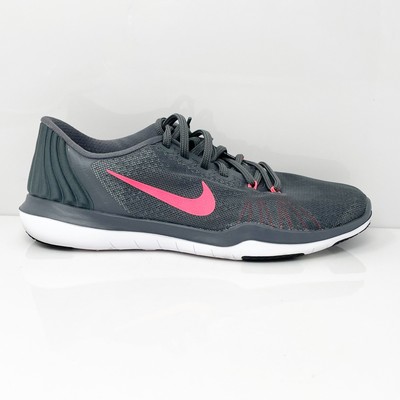 

Nike Womens Flex Supreme TR 5 852467-003 Серые кроссовки для бега, размер 9,5, Серый, Flex Supreme TR 5
