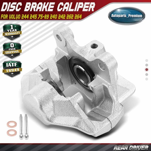 New Rear Left Disc Brake Caliper for Volvo 244 245 1975-1989 240 242 262 264 265