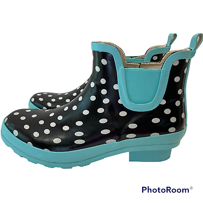 Ankle height sales rain boots