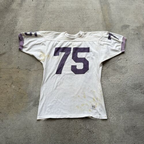 Vintage 40s 50s Champion Knitwear Football Jersey Shirt Size Vintage 40s 50s Champion Knitwear Football Jersey Shirt Size
