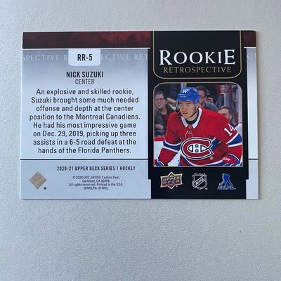 2020 Upper Deck Series 1 #RR-5 Nick Suzuki Rookie Retrospective