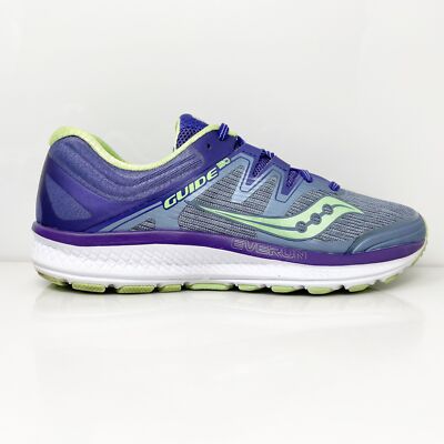 

Saucony Womens Guide ISO S10415-1 Фиолетовые кроссовки кроссовки размер 8.5, Фиолетовый, Guide ISO