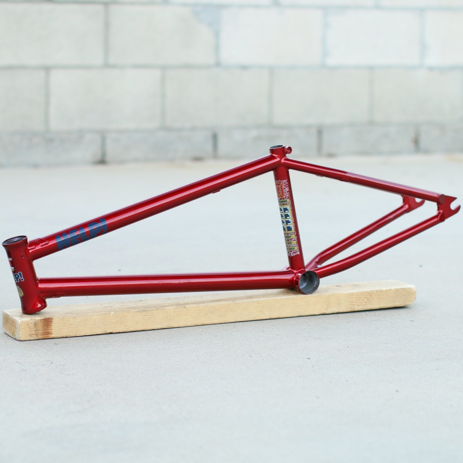 KINK BMX WILLIAMS BICYCLE FRAME FIREBALL RED SUNDAY FIT CULT KINK BMX WILLIAMS BICYCLE FRAME FIREBALL RED SUNDAY FIT CULT