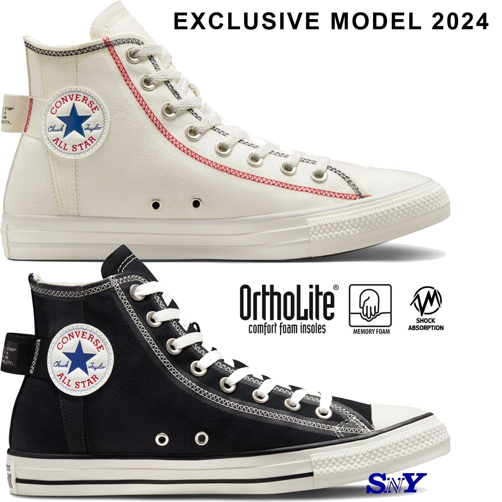 CONVERSE Men's Chuck Taylor All Star Logo Tag Exclusive CONVERSE Men's Chuck Taylor All Star Logo Tag Exclusive