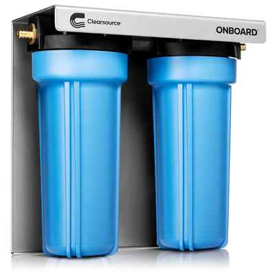 BEST RV Filter Clearsource 2  Stage OnBoard RV Water Filter System FREE SHIP!