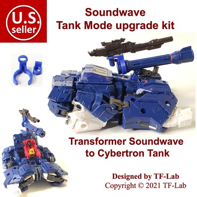 Transformers Studio Series SS 83 Soundwave Tank Adapter Upgrade Kit Bumblebee