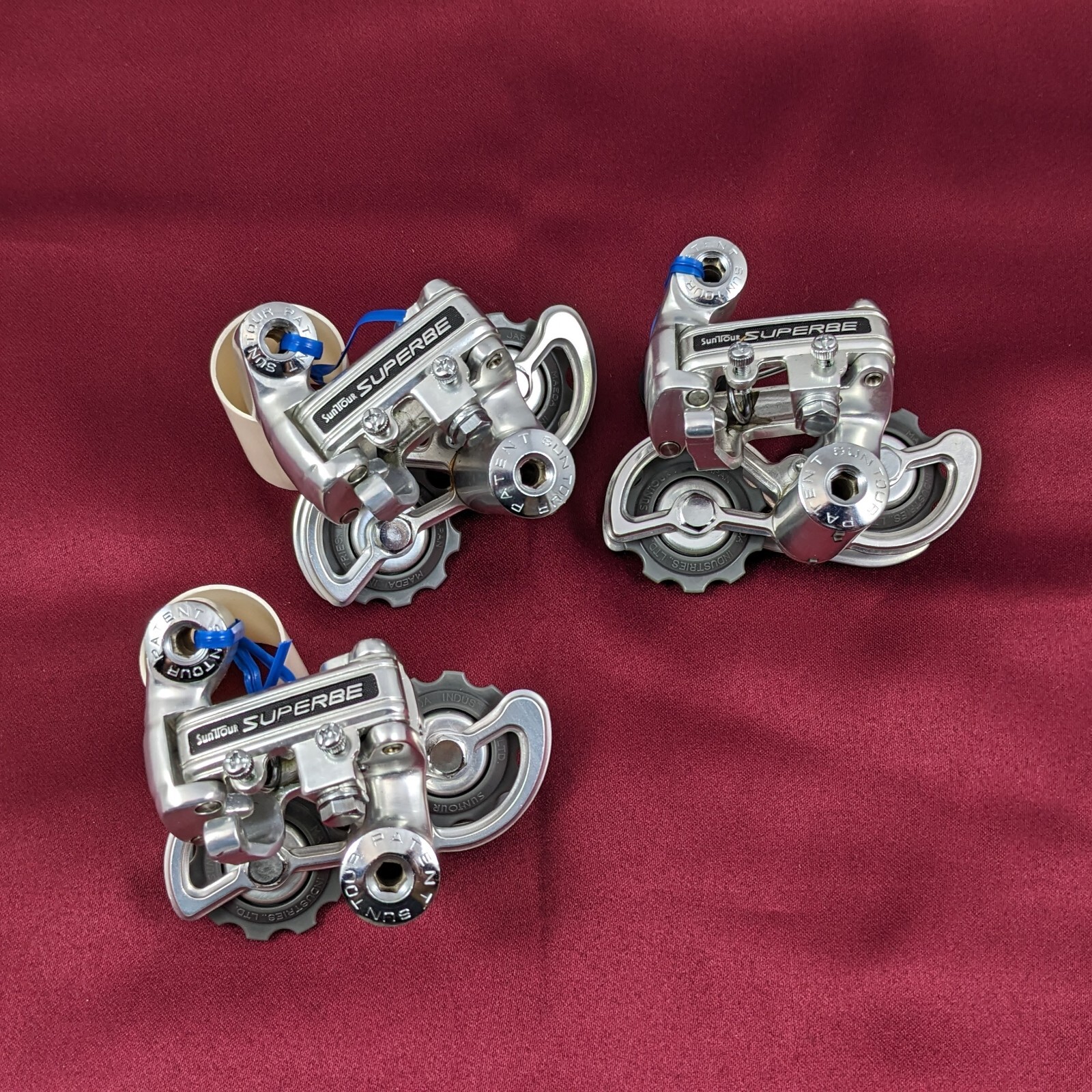 AMBROSIO(made in ITARY)赤リムシングルスピード前後セット