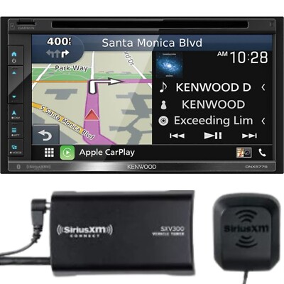 Kenwood DNX577S Navigation receiver + SXV300V1 SiriusXM Tuner