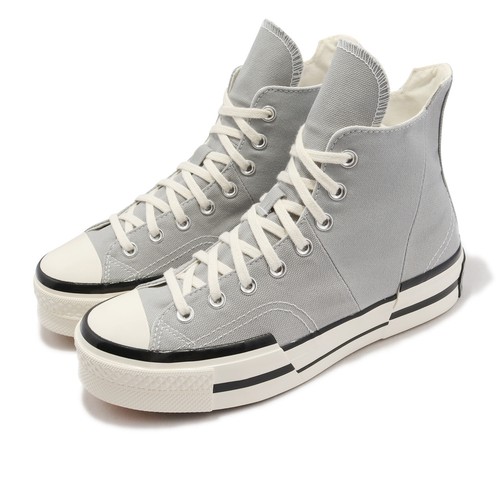 

Converse Chuck 70 Plus Серые Черные Мужские Повседневные Туфли Унисекс На Платформе A00741C, Grey, Chuck 70 Plus