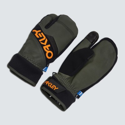 Oakley Mens Factory Winter Trigger Mitt 2 Gloves New Dark Brush XLarge XL New