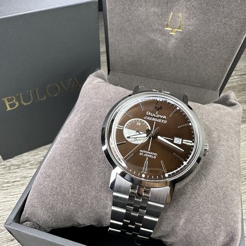 新品未使用 ブローバBULOVA エアロジェット　AEROJET メンズ腕時計 Amazon | Bulova メンズ ヴィンテージ Aerojet 4針自動巻き