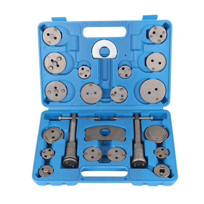 27Pcs Universal Disc Brake Caliper Tool Piston Pad Wind Back Hand Kit W/ Hooks