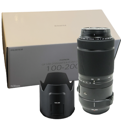 New FUJIFILM GF 100-200mm f/5.6 R LM OIS WR Lens for G Mount