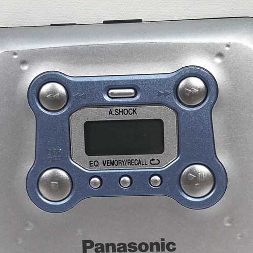 PANASONIC SL-SX271C Car/Portable CD Player Anti-Shock With Sony HeadPhones