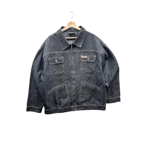 ジャケット・アウター 00s rocawear wool jacket kandy town IO Rocawear Vintage Varsity Jacket 2XL Leather Sleeves With