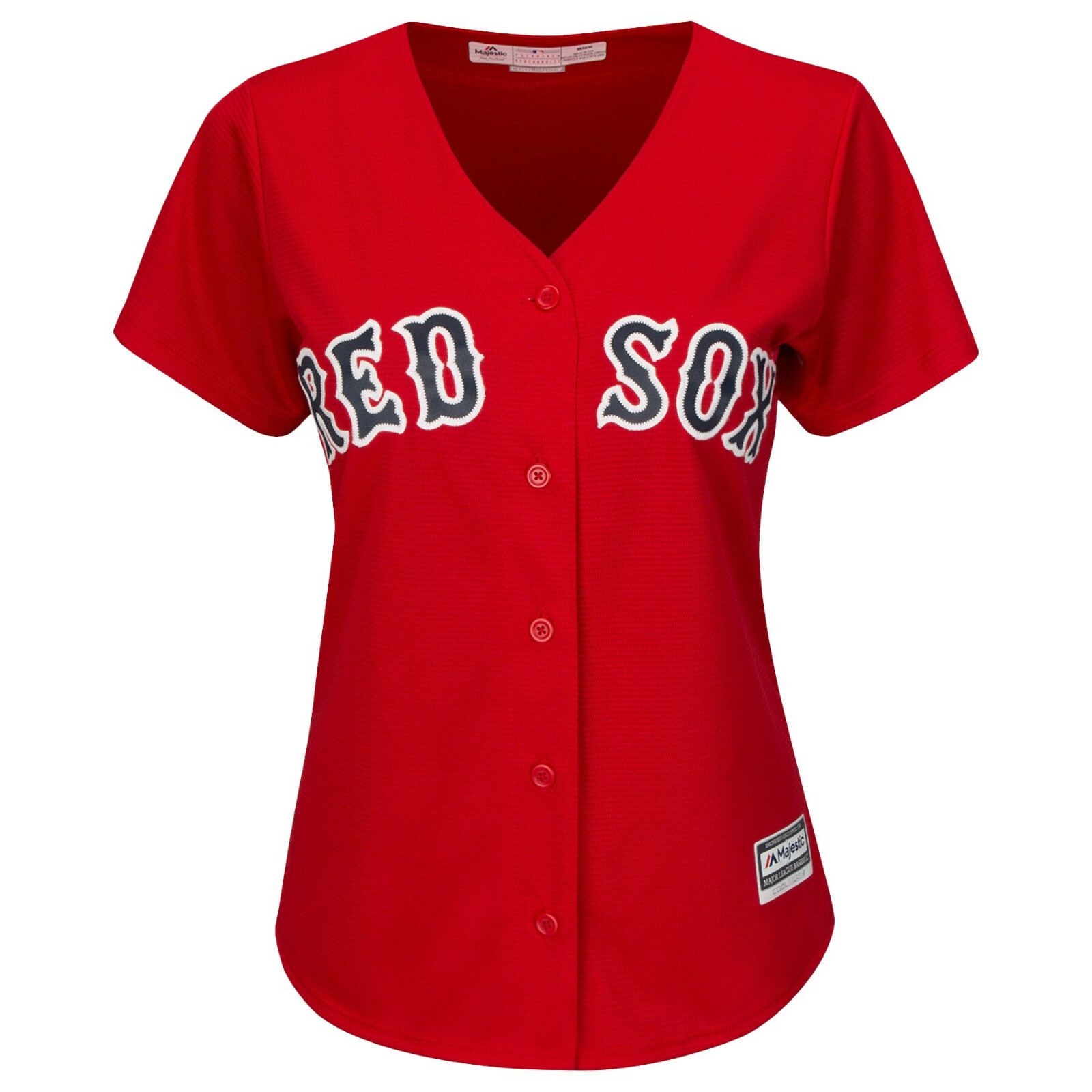 Mlb Baseball Women Jersey Boston Red Sox Red Cool Base