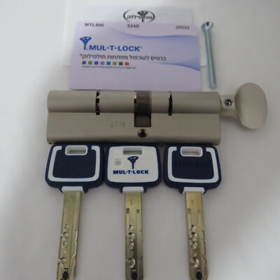 Mul-T-Lock MTL 800 Cylinder High security 100mm 45+55 mm euro profile Tumb-turn