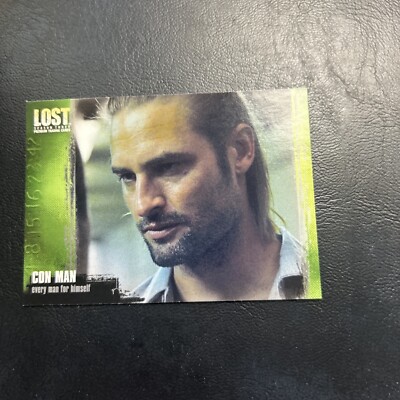 Jb18 Lost Season 3 Three  InkWorks #8 Sawyer Josh Holloway Conman