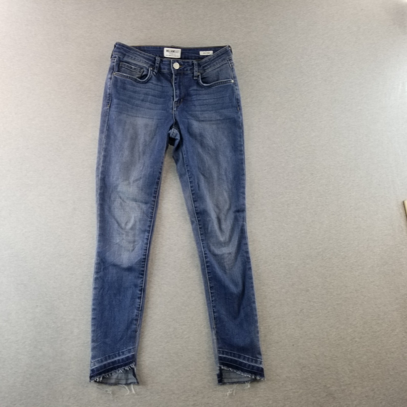 William Rast Jeans Womens Sz 27 Ankle Skinny Dark Med Wash Normcore Nice Quality