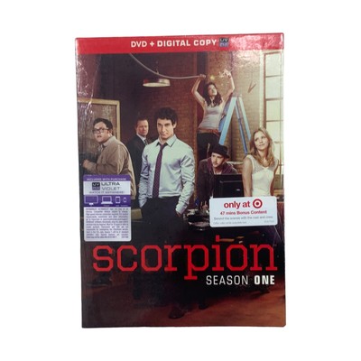 Scorpion Season One DVD, 2014 Pure Genius Special Features NEW