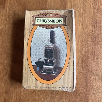 Chrysnbon Heritage in Miniatures Model Furniture Kit F-210 NIB Parlor  Stove