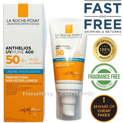 La Roche Posay Anthelios UVmune 400 Moisturizing Cream SPF50 Fragrance Free 50ml