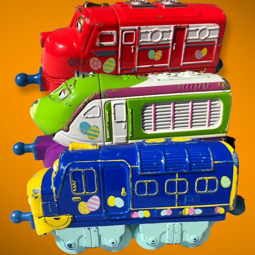 cocoron Chuggington Trains Diecast Metal Lot KOKO WILSON EASTER EGGS