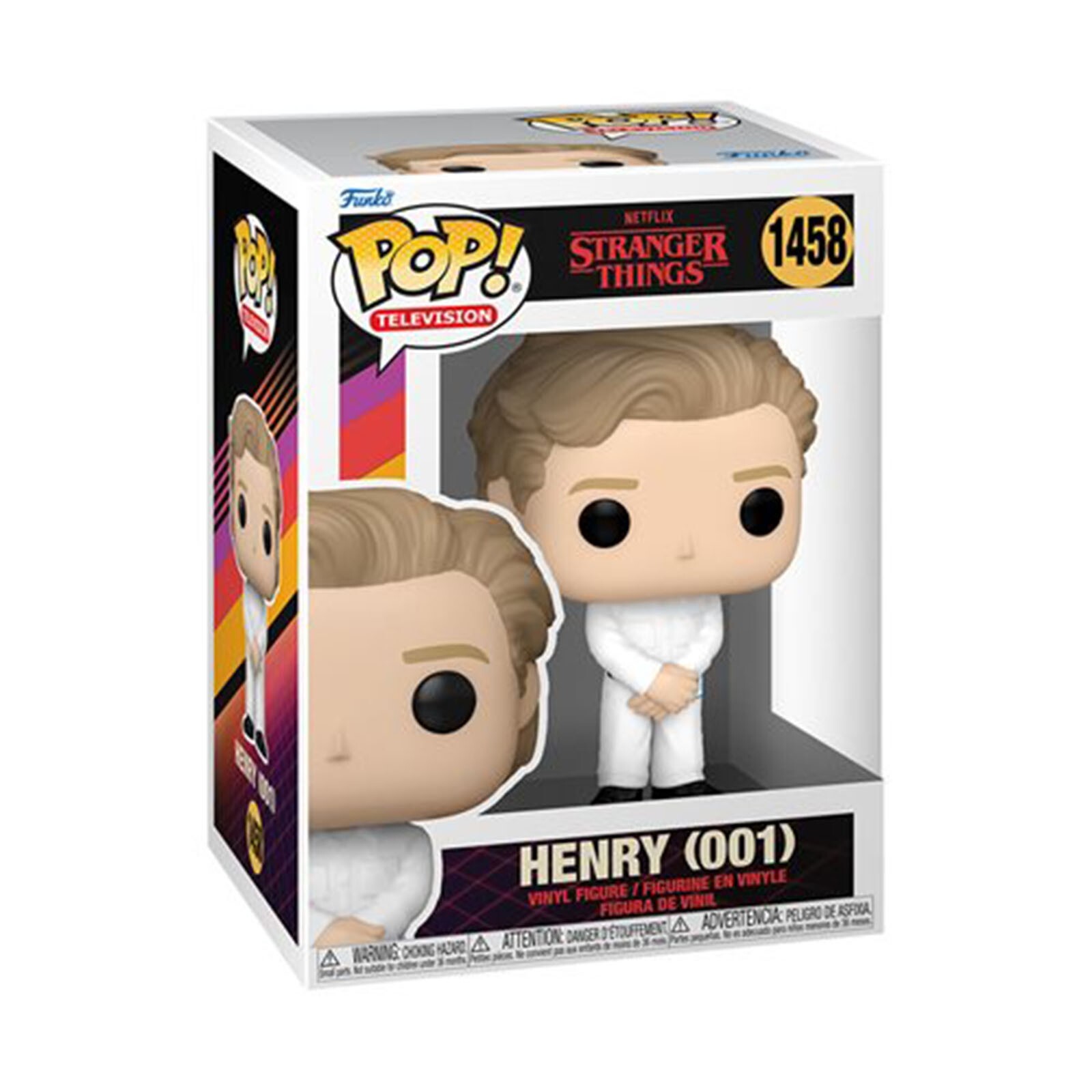 Виниловая фигурка Funko Stranger Things S4-2 POP Генри 001 НОВИНКА НА СКЛАДЕ