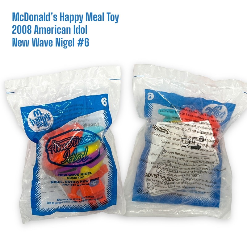 2008 McDonalds AMERICAN IDOL Collectible Happy Meal Toy YOU CHOOSE Vintage