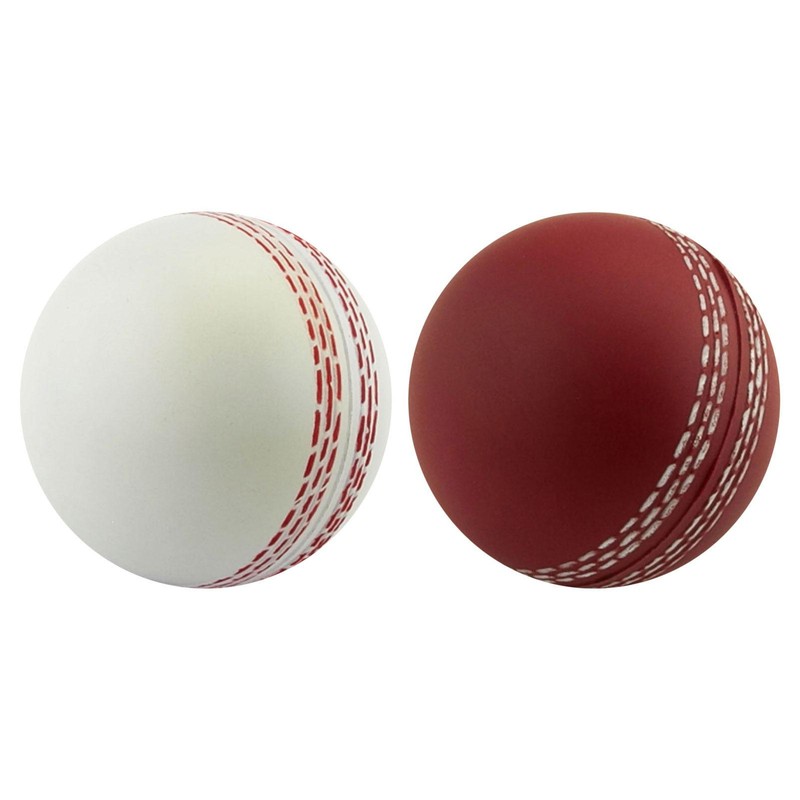 3pcs PU Leather Cricket Ball Indoor Outdoor Soft Training Balls for Practice