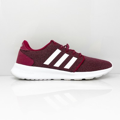 

Adidas Womens Cloudfoam QT Racer BC0006 Красные кроссовки Кроссовки Размер 9.5, Красный, Cloudfoam QT Racer