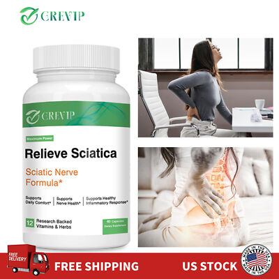 Relieve Sciatica - R-Alpha Lipoic Acid, Benfotiamine - Nervous System Health