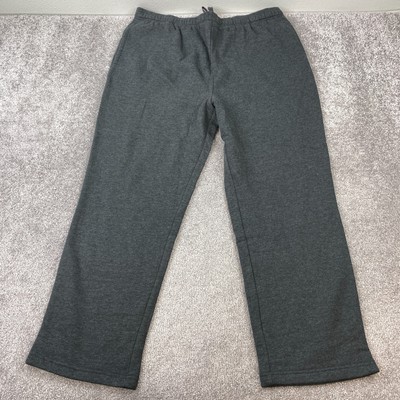 Amazon Essentials Heather Sweatpants Men Size XXL Gray Elastic Waist Drawstring
