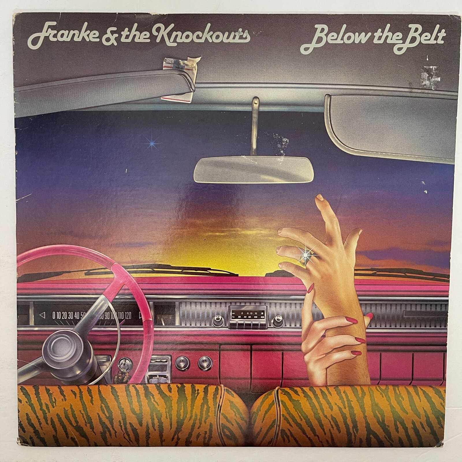Franke & The Knockouts ‎– Below The Belt Vinyl, LP 1982