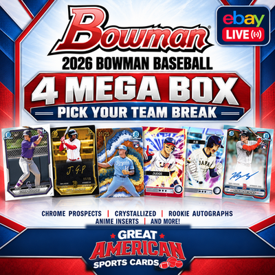 Minnesota Twins 2026 Bowman Baseball 4 Mega Box Break #420