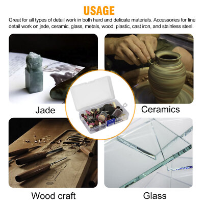 141Pcs Grinding Polishing Cutting Sanding Rotary Tool Accessories Kit For Dremel