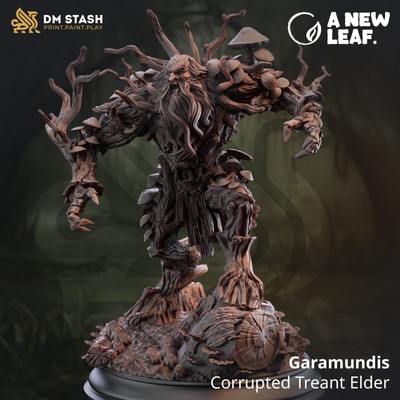 Garamundis Corrupted Treant Elder - A New Leaf - DM Stash - Wargaming D&D DnD, 2