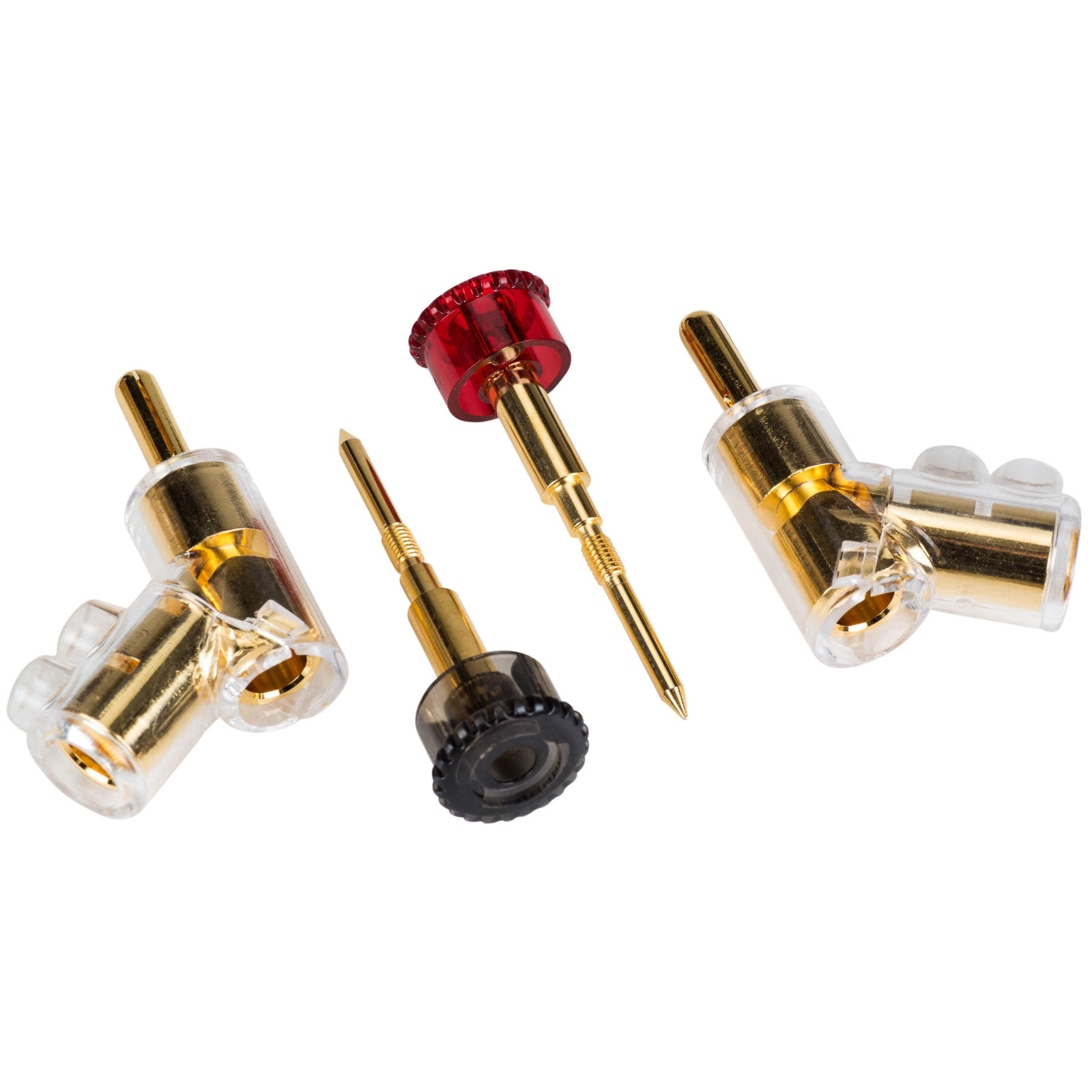 Stacking Banana Plug with Dual Set Screws Poly Carbonate Sh eBay