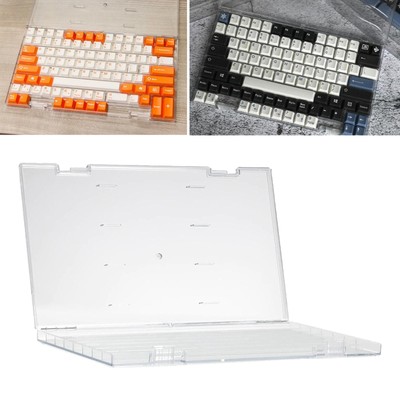 Transparent Keycap Storage Box Display Containers for Cherry Xda Dsa Profile