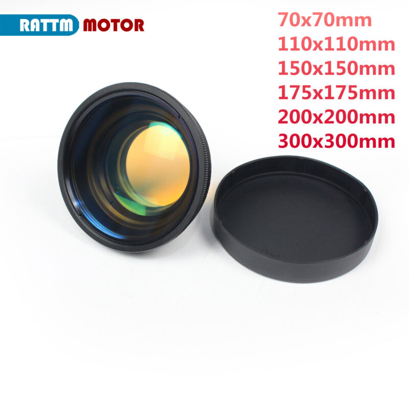 Field Lens for Fiber Laser Marking Machine Scan Lens 110mm 150mm 200mm 300mm
