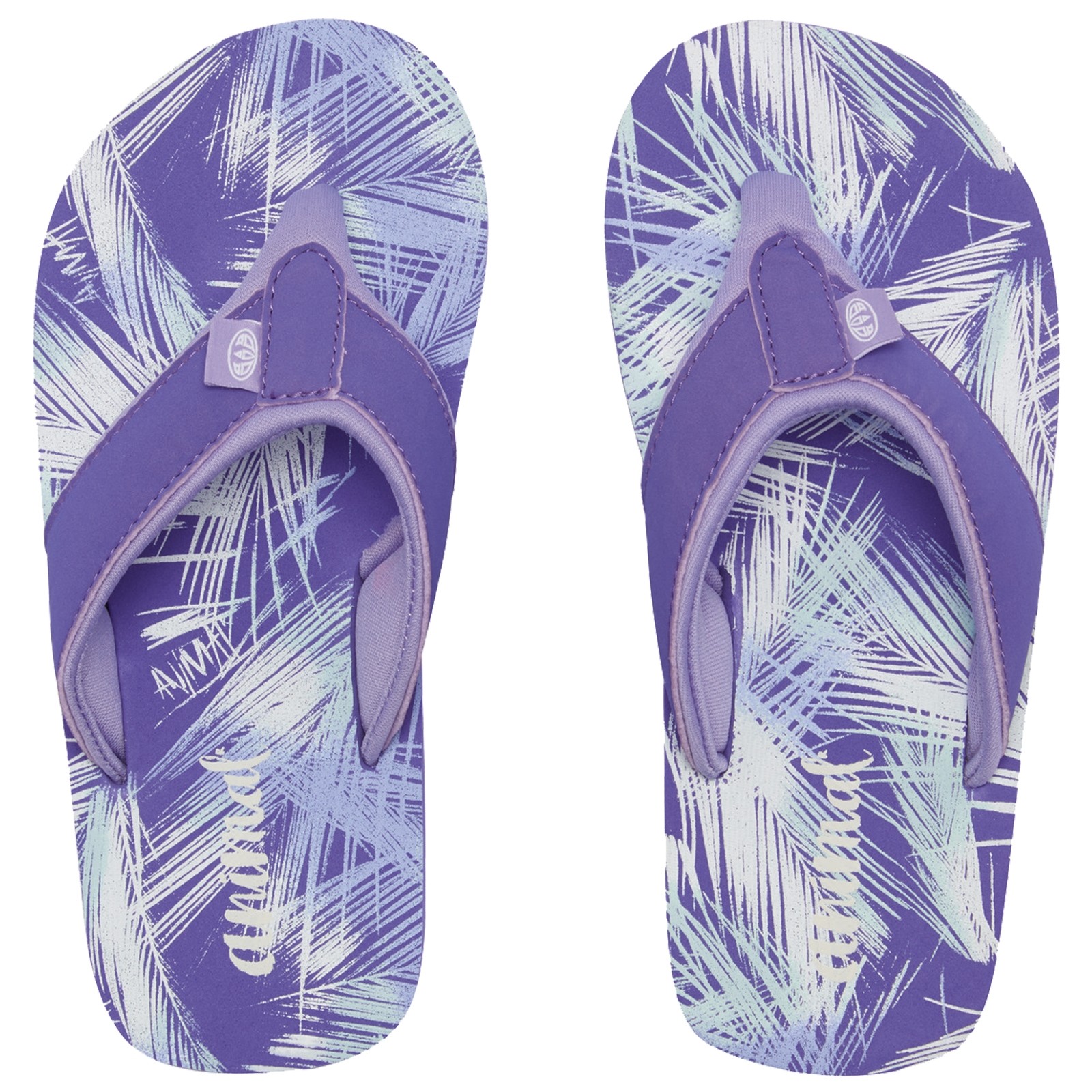 girls animal flip flops