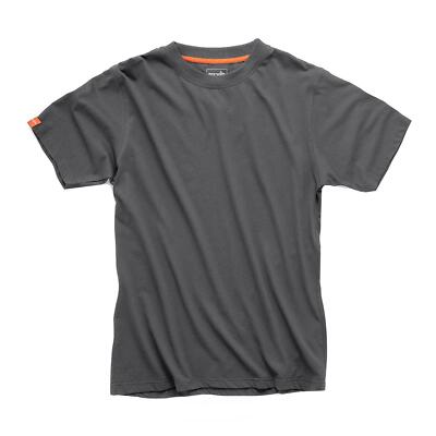 Scruffs Eco Worker T-Shirt Hardwearing Work Shirt Graphite XL