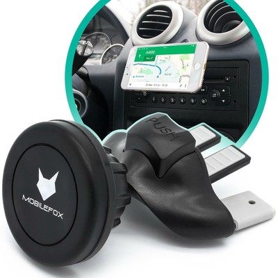 Mobilefox 360 ° Aimant CD Slot Support De Voiture Support De Téléphone Portable De Voiture Slot Universel