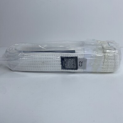 Fight university White Belt Brazilian Jiu Jitsu, Gi Belt, Martial Arts karate C2