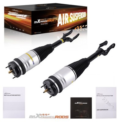 Pair Front L&R Air Suspension Shocks Strut For Jeep Grand Cherokee 2011-2015